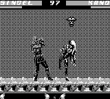 Mortal Kombat 3 gameplay screenshot on Game Boy