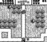 Mr. Do! gameplay screenshot on Game Boy