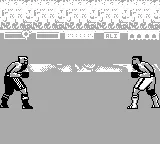Muhammad Ali Heavyweight Boxing gameplay screenshot on Game Boy