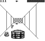 Mysterium gameplay screenshot on Game Boy