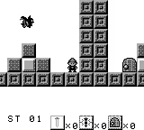 Nail 'n' Scale gameplay screenshot on Game Boy
