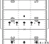 NFL Football gameplay screenshot on Game Boy