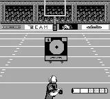NFL Quarterback Club gameplay screenshot on Game Boy