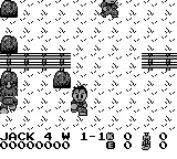 Ninja Boy gameplay screenshot on Game Boy