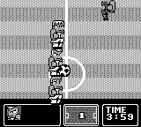 Nintendo World Cup gameplay screenshot on Game Boy