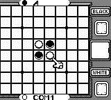 Othello gameplay screenshot on Game Boy