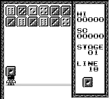 Palamedes gameplay screenshot on Game Boy