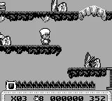 Pierre le Chef is... Out to Lunch gameplay screenshot on Game Boy
