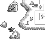 Pop'n TwinBee gameplay screenshot on Game Boy