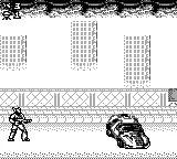 Probotector 2 gameplay screenshot on Game Boy