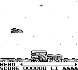 R-Type gameplay screenshot on Game Boy