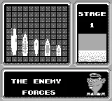 Radar Mission gameplay screenshot on Game Boy