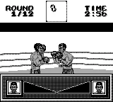Riddick Bowe Boxing gameplay screenshot on Game Boy