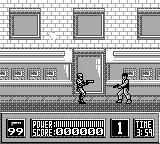 RoboCop gameplay screenshot on Game Boy