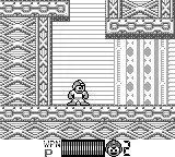 Rockman World gameplay screenshot on Game Boy