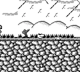 Sneaky Snakes gameplay screenshot on Game Boy