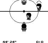 Soccer Mania gameplay screenshot on Game Boy