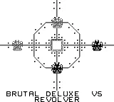 Speedball 2: Brutal Deluxe gameplay screenshot on Game Boy