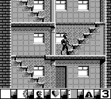 Spider-Man 2 gameplay screenshot on Game Boy