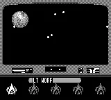 Star Trek: The Next Generation gameplay screenshot on Game Boy