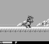 Star Wars: The Empire Strikes Back gameplay screenshot on Game Boy