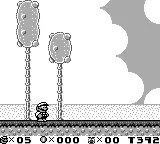 Super Mario Land 2: 6 Golden Coins gameplay screenshot on Game Boy
