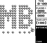 Super Scrabble gameplay screenshot on Game Boy