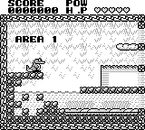 Tail 'Gator gameplay screenshot on Game Boy