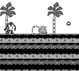 Taz-Mania gameplay screenshot on Game Boy