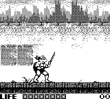 Teenage Mutant Hero Turtles: Fall of the Foot Clan gameplay screenshot on Game Boy