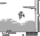 Teenage Mutant Hero Turtles III: Radical Rescue gameplay screenshot on Game Boy