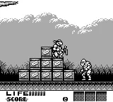 Teenage Mutant Ninja Turtles III: Radical Rescue gameplay screenshot on Game Boy