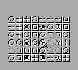 Tesserae gameplay screenshot on Game Boy