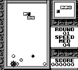 Tetris 2 gameplay screenshot on Game Boy