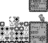 Tetris Attack gameplay screenshot on Game Boy
