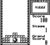 Tetris Blast gameplay screenshot on Game Boy