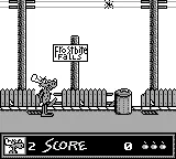 The Adventures of Rocky and Bullwinkle and Friends gameplay screenshot on Game Boy