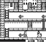 The Bugs Bunny Crazy Castle 2 gameplay screenshot on Game Boy