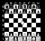 The Chessmaster gameplay screenshot on Game Boy