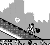 The Flintstones gameplay screenshot on Game Boy