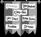 The Hunchback of Notre Dame: Topsy Turvy Games gameplay screenshot on Game Boy