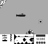 The Hunt for Red October gameplay screenshot on Game Boy