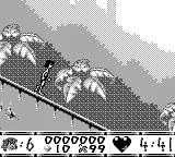 The Jungle Book gameplay screenshot on Game Boy