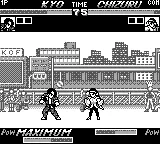 The King of Fighters: Heat of Battle gameplay screenshot on Game Boy