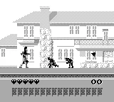The Lawnmower Man gameplay screenshot on Game Boy