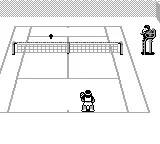Top Rank Tennis gameplay screenshot on Game Boy