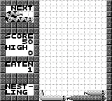 Wild Snake gameplay screenshot on Game Boy