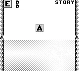 Wordtris gameplay screenshot on Game Boy