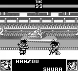 World Heroes 2 Jet gameplay screenshot on Game Boy