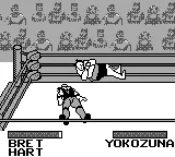 WWF King of the Ring gameplay screenshot on Game Boy